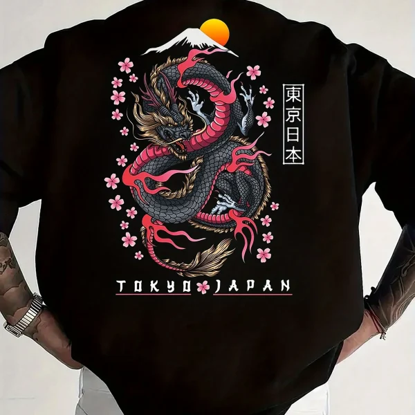 Creative Pattern Printed T-shirt