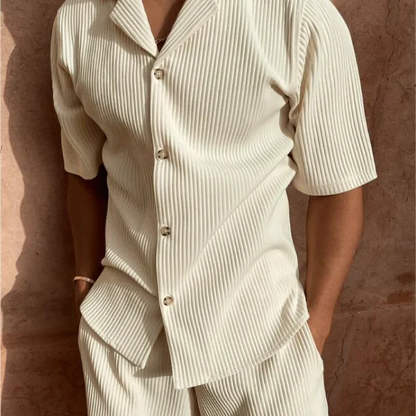 Spring/Summer suit Solid color corduroy