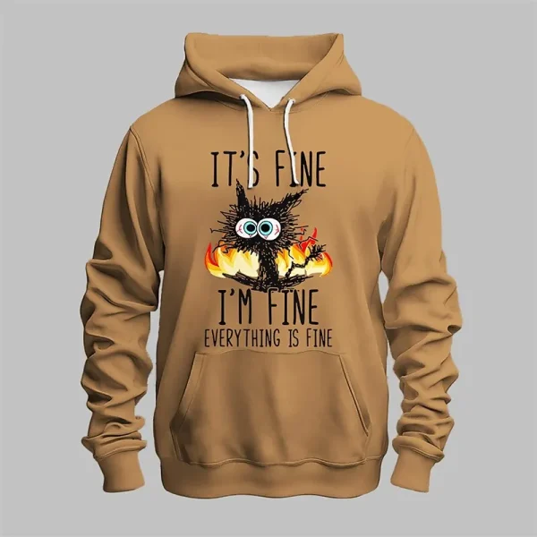Funny 3D Animal Print Hoodies For Men