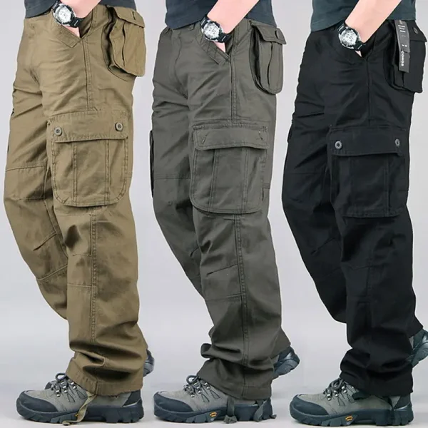 Tactical Cargo Pants Men Cotton